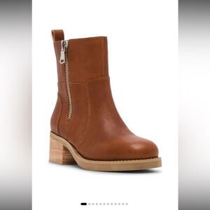New Blondo Women's Brown Carmine Waterproof Bootie Size 7 M